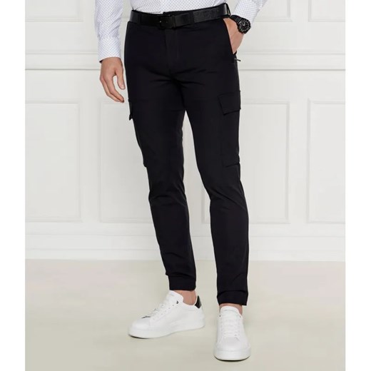 BOSS BLACK Spodnie cargo P-Kaiton | Slim Fit ze sklepu Gomez Fashion Store w kategorii Spodnie męskie - zdjęcie 184517717