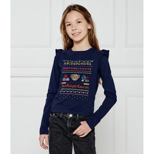 POLO RALPH LAUREN Bluzka | Regular Fit ze sklepu Gomez Fashion Store w kategorii Bluzki dziewczęce - zdjęcie 184517725