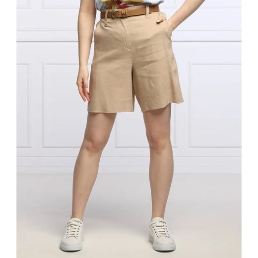 Marella Lniane szorty | Regular Fit ze sklepu Gomez Fashion Store w kategorii Szorty - zdjęcie 184517755
