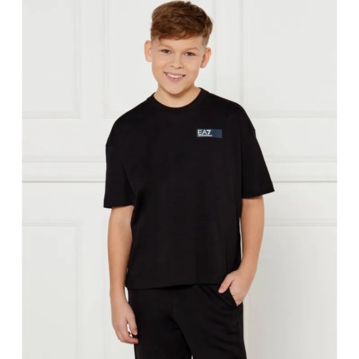 EA7 T-shirt | Regular Fit ze sklepu Gomez Fashion Store w kategorii T-shirty chłopięce - zdjęcie 184517778