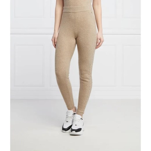 GUESS Legginsy Sweater | Slim Fit | z dodatkiem wełny ze sklepu Gomez Fashion Store w kategorii Spodnie damskie - zdjęcie 184517789