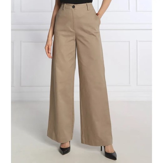 Marc O' Polo Spodnie | flare fit | high waist ze sklepu Gomez Fashion Store w kategorii Spodnie damskie - zdjęcie 184517896
