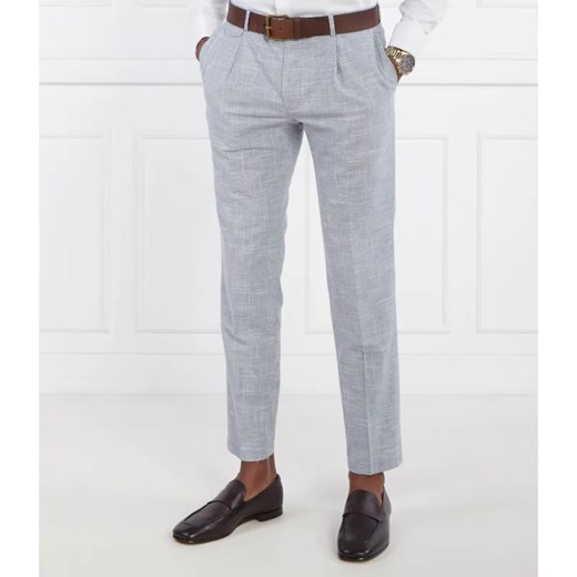 Windsor Spodnie 13 Silvi | Shaped fit | z dodatkiem wełny ze sklepu Gomez Fashion Store w kategorii Spodnie męskie - zdjęcie 184517906