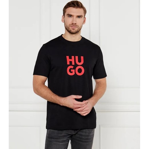 HUGO T-shirt Daltorip | Regular Fit ze sklepu Gomez Fashion Store w kategorii T-shirty męskie - zdjęcie 184517935