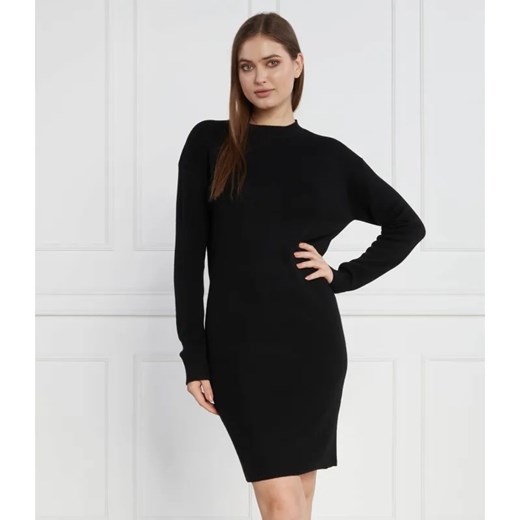 Armani Exchange Sukienka Vestito | z dodatkiem wełny ze sklepu Gomez Fashion Store w kategorii Sukienki - zdjęcie 184517949