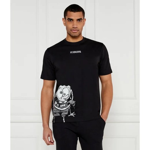 Iceberg T-shirt Iceberg x Spongebob | Regular Fit ze sklepu Gomez Fashion Store w kategorii T-shirty męskie - zdjęcie 184518008