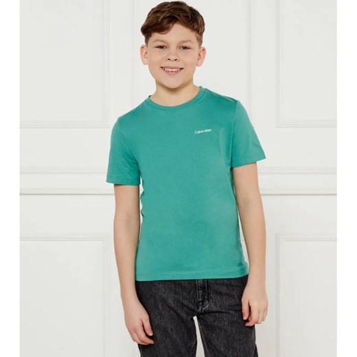 Calvin Klein Jeans T-shirt | Regular Fit ze sklepu Gomez Fashion Store w kategorii T-shirty chłopięce - zdjęcie 184518056