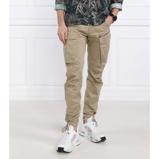 G- Star Raw Spodnie Cargo Rovic Zip 3D | Straight fit ze sklepu Gomez Fashion Store w kategorii Spodnie męskie - zdjęcie 184518076
