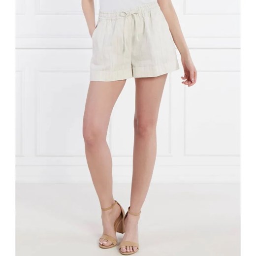 TWINSET Szorty | Loose fit | z dodatkiem lnu ze sklepu Gomez Fashion Store w kategorii Szorty - zdjęcie 184518079