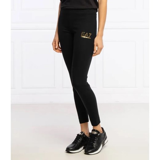 EA7 Legginsy | Slim Fit ze sklepu Gomez Fashion Store w kategorii Spodnie damskie - zdjęcie 184518119