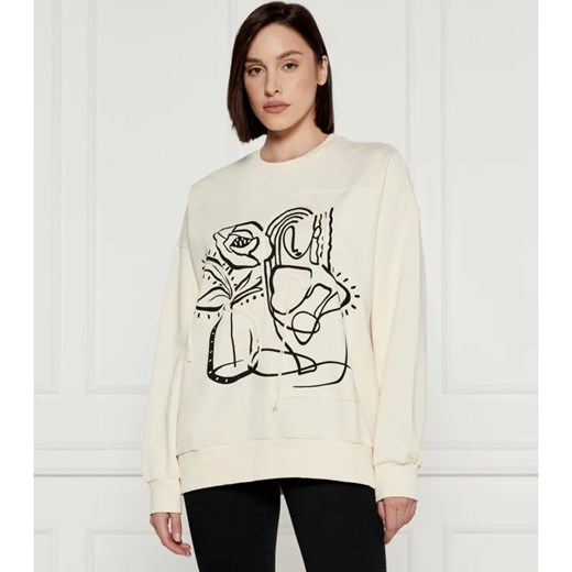 Desigual Bluza | Oversize fit ze sklepu Gomez Fashion Store w kategorii Bluzy damskie - zdjęcie 184518227