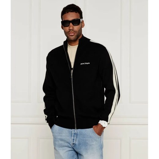 Palm Angels Sweter TRACK | Regular Fit | z dodatkiem wełny i kaszmiru ze sklepu Gomez Fashion Store w kategorii Swetry męskie - zdjęcie 184518297