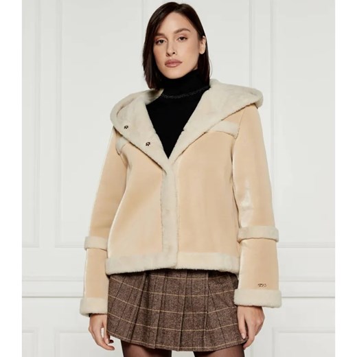Liu Jo Sport Kożuch | Regular Fit | shearling ze sklepu Gomez Fashion Store w kategorii Kożuchy - zdjęcie 184518349