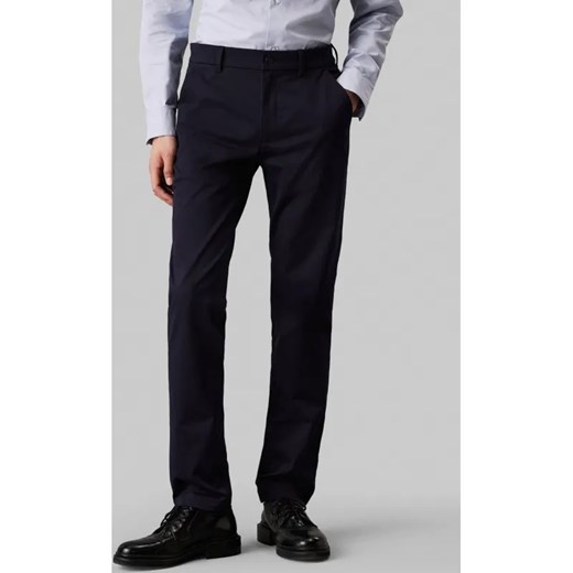 Calvin Klein Spodnie chino | Slim Fit | stretch Calvin Klein 30/32 okazja Gomez Fashion Store