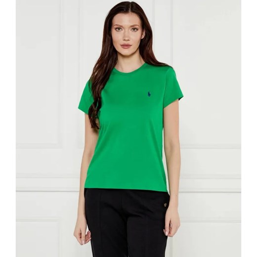 POLO RALPH LAUREN T-shirt | Regular Fit ze sklepu Gomez Fashion Store w kategorii Bluzki damskie - zdjęcie 184518449