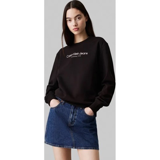 Calvin Klein Jeans Bluza INSTITUTIONAL | Regular Fit ze sklepu Gomez Fashion Store w kategorii Bluzy damskie - zdjęcie 184518467