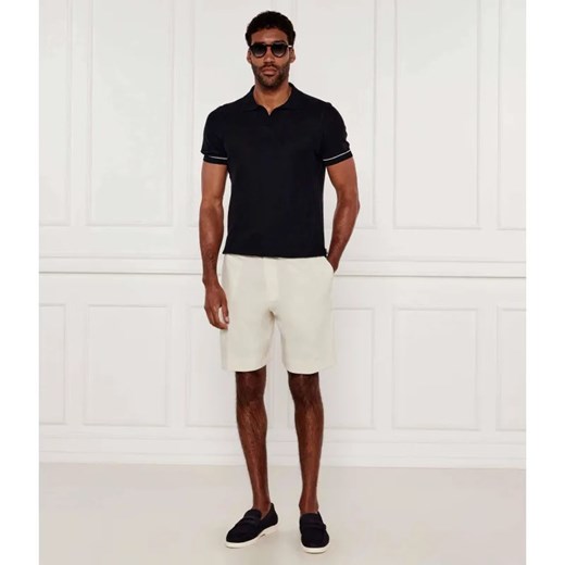 BOSS BLACK Lniane szorty P-Peter-RDS-S-WG-252 | Relaxed fit 46 promocja Gomez Fashion Store