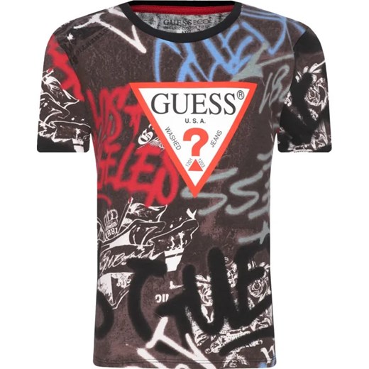 Guess T-shirt | Regular Fit ze sklepu Gomez Fashion Store w kategorii T-shirty chłopięce - zdjęcie 184518505