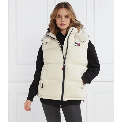 Tommy Jeans Puchowy bezrękawnik | Regular Fit Tommy Jeans S okazja Gomez Fashion Store