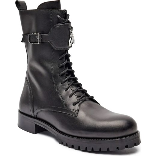 Patrizia Pepe Skórzane botki ze sklepu Gomez Fashion Store w kategorii Workery damskie - zdjęcie 184518558