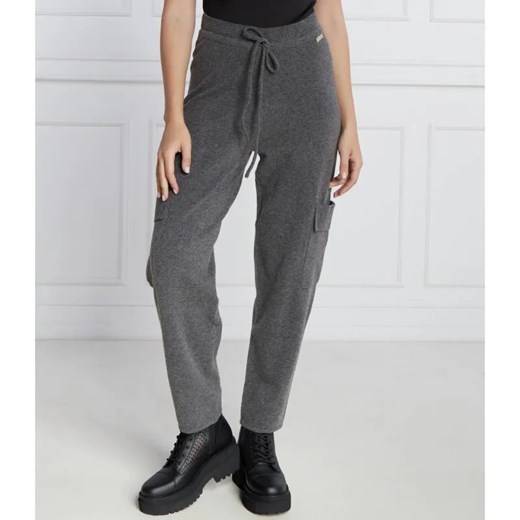 Twinset U&B Spodnie | Straight fit | z dodatkiem wełny ze sklepu Gomez Fashion Store w kategorii Spodnie damskie - zdjęcie 184518566