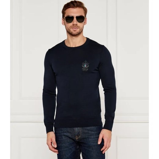 Aeronautica Militare Sweter | Regular Fit ze sklepu Gomez Fashion Store w kategorii Swetry męskie - zdjęcie 184518569