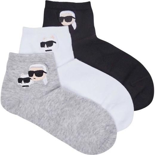 Karl Lagerfeld Skarpety 3-pack ze sklepu Gomez Fashion Store w kategorii Skarpetki damskie - zdjęcie 184518596