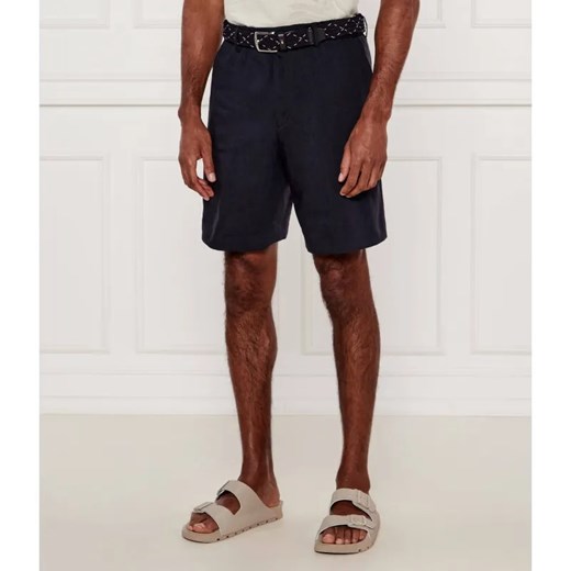 BOSS BLACK Lniane szorty P-Peter-RDS-S-WG-252 | Relaxed fit 48 promocja Gomez Fashion Store