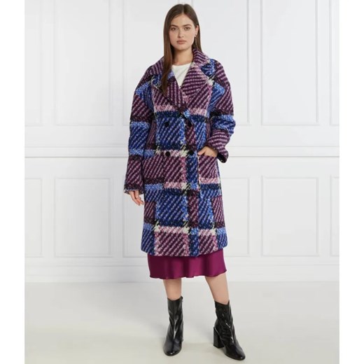 Gaëlle Paris Wełniany płaszcz ze sklepu Gomez Fashion Store w kategorii Płaszcze damskie - zdjęcie 184518649
