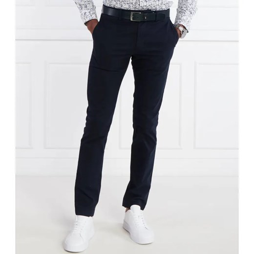 Tommy Hilfiger Spodnie chino CORE BLEECKER 1985 | Slim Fit ze sklepu Gomez Fashion Store w kategorii Spodnie męskie - zdjęcie 184518689