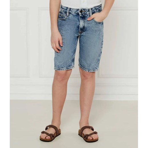Tommy Hilfiger Jeansowe szorty | Straight fit ze sklepu Gomez Fashion Store w kategorii Spodenki chłopięce - zdjęcie 184518695