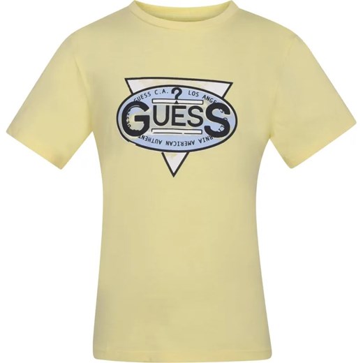 Guess T-shirt | Regular Fit ze sklepu Gomez Fashion Store w kategorii T-shirty chłopięce - zdjęcie 184518729