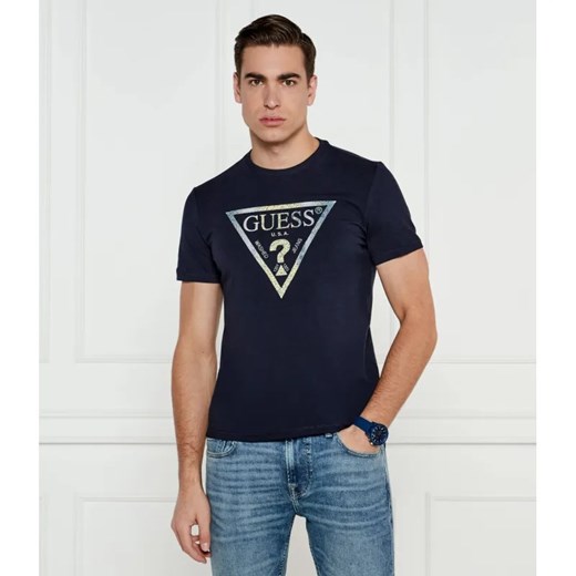 GUESS T-shirt | Slim Fit ze sklepu Gomez Fashion Store w kategorii T-shirty męskie - zdjęcie 184518827