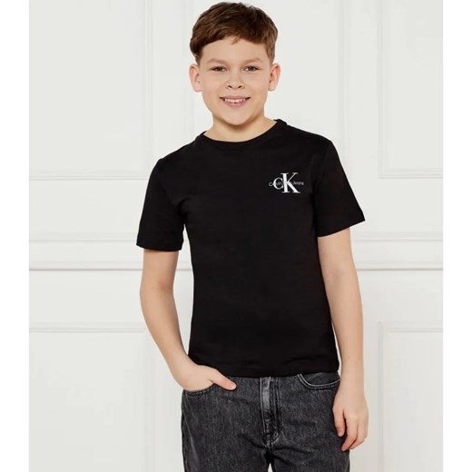 Calvin Klein Jeans T-shirt | Regular Fit ze sklepu Gomez Fashion Store w kategorii T-shirty chłopięce - zdjęcie 184518927