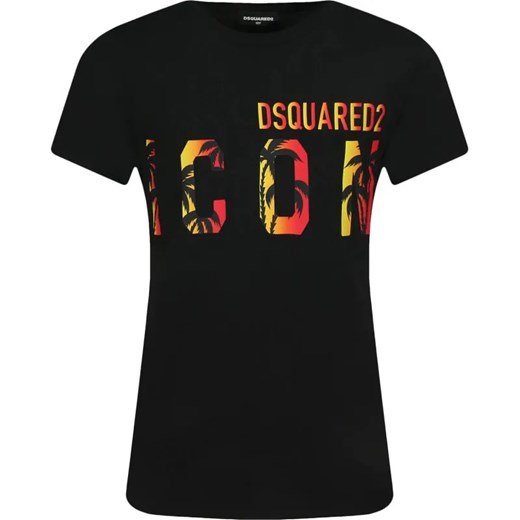Dsquared2 T-shirt | Regular Fit ze sklepu Gomez Fashion Store w kategorii Bluzki dziewczęce - zdjęcie 184518939