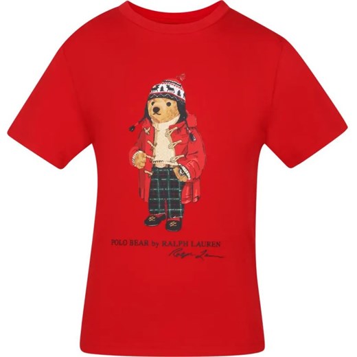 POLO RALPH LAUREN T-shirt | Regular Fit ze sklepu Gomez Fashion Store w kategorii T-shirty chłopięce - zdjęcie 184518957