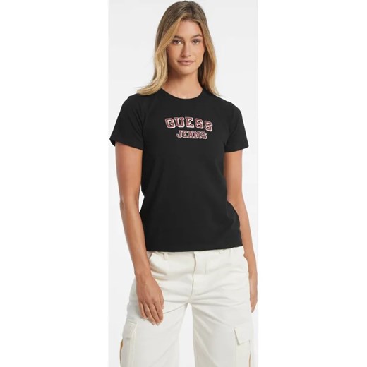 Guess Jeans T-shirt | Regular Fit ze sklepu Gomez Fashion Store w kategorii Bluzki damskie - zdjęcie 184518968