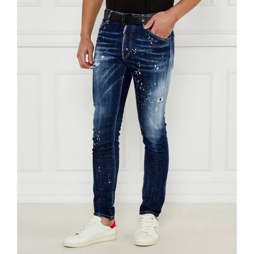 Dsquared2 Jeansy Cool guy jean | Slim Fit ze sklepu Gomez Fashion Store w kategorii Jeansy męskie - zdjęcie 184519027
