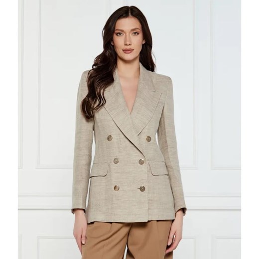 Marella Lniana marynarka ALFA | Regular Fit ze sklepu Gomez Fashion Store w kategorii Marynarki damskie - zdjęcie 184519126