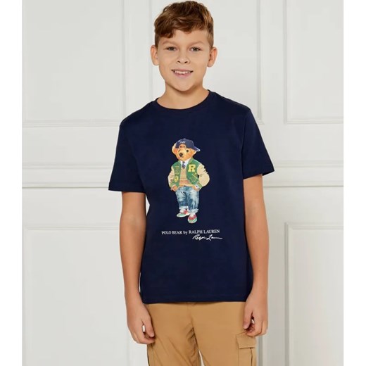 POLO RALPH LAUREN T-shirt | Regular Fit ze sklepu Gomez Fashion Store w kategorii T-shirty chłopięce - zdjęcie 184519176