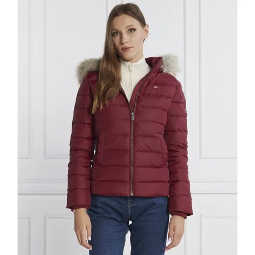 Tommy Jeans Puchowa kurtka | Slim Fit Tommy Jeans M okazja Gomez Fashion Store