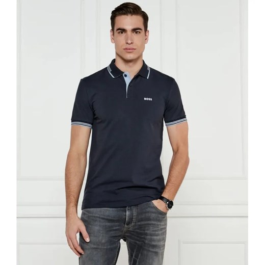 BOSS GREEN Polo Paul | Slim Fit | stretch ze sklepu Gomez Fashion Store w kategorii T-shirty męskie - zdjęcie 184519189