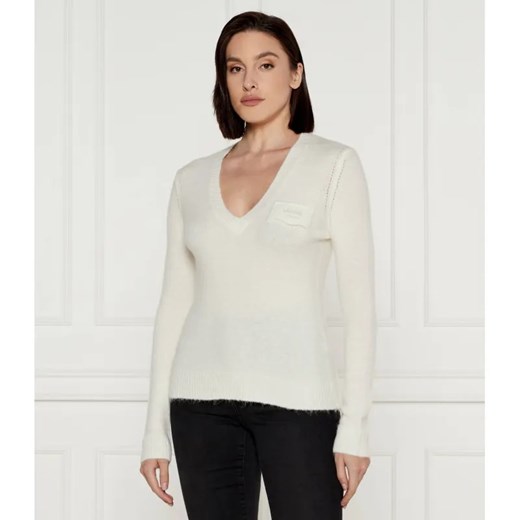 Liu Jo Sweter | Regular Fit | z dodatkiem wełny ze sklepu Gomez Fashion Store w kategorii Swetry damskie - zdjęcie 184519197