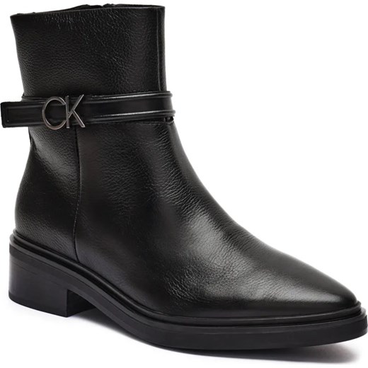 Calvin Klein Skórzane botki ze sklepu Gomez Fashion Store w kategorii Botki - zdjęcie 184519226