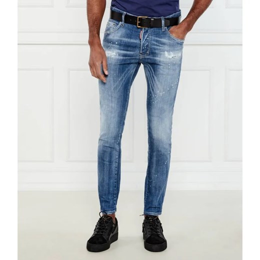 Dsquared2 Jeansy SUPER TWINKY | Slim Fit ze sklepu Gomez Fashion Store w kategorii Jeansy męskie - zdjęcie 184519246