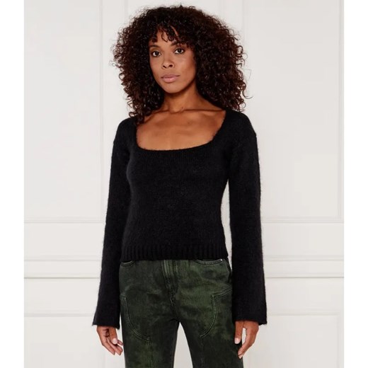 Pinko Wełniany sweter RAGAMUFFIN | Regular Fit ze sklepu Gomez Fashion Store w kategorii Swetry damskie - zdjęcie 184519285