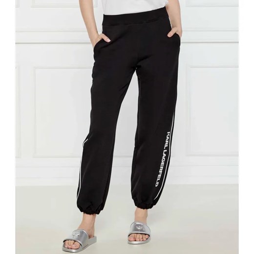Karl Lagerfeld Spodnie dresowe | Regular Fit ze sklepu Gomez Fashion Store w kategorii Spodnie damskie - zdjęcie 184519297