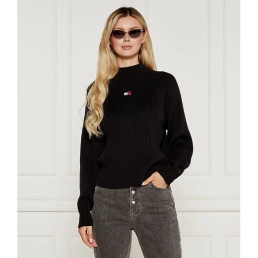 Tommy Jeans Półgolf | Relaxed fit ze sklepu Gomez Fashion Store w kategorii Swetry damskie - zdjęcie 184519298