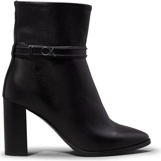 Calvin Klein Skórzane botki na słupku ze sklepu Gomez Fashion Store w kategorii Botki - zdjęcie 184519336