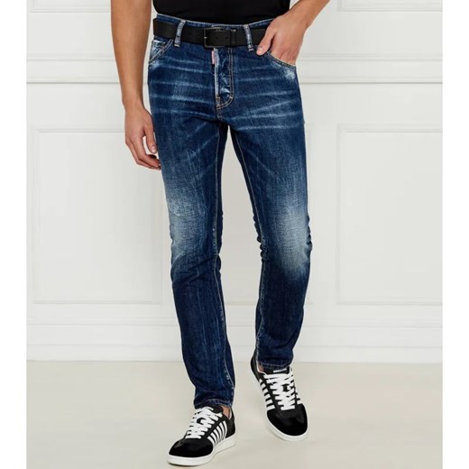 Dsquared2 Jeansy Cool guy jean | Slim Fit ze sklepu Gomez Fashion Store w kategorii Jeansy męskie - zdjęcie 184519368